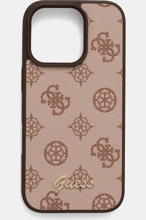 Guess Obal na telefon iPhone 16 Pro 6.3 barva, GUHMP16LPGPYSW