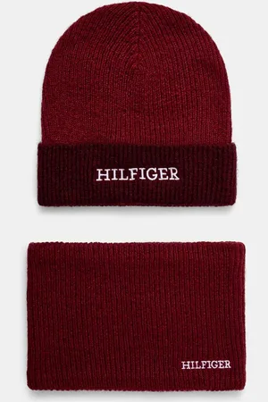Tommy Hilfiger Sada: dětská čepice a nákrčník barva, AU0AU01938