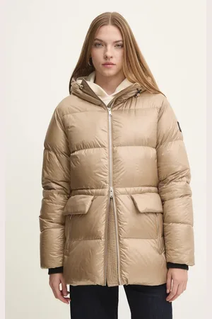 Moose Knuckles Péřová bunda Whitney 3Q dámská, barva, zimní, M34LJ186