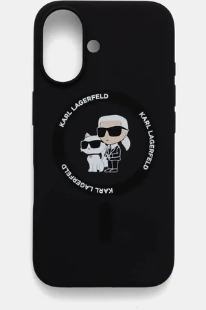 Karl Lagerfeld Obal na telefon iPhone 16 6.1 barva, KLHMP16SSCMKCRHK