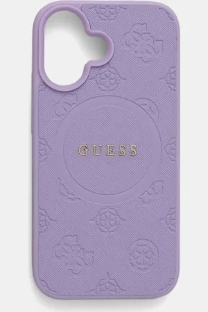 Guess Obal na telefon iPhone 16 6.1 barva, GUHMP16SPSAPSMEU