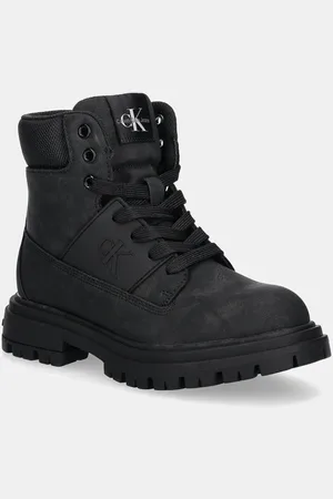 Calvin Klein Dětské zimní boty barva, V3X5-81095