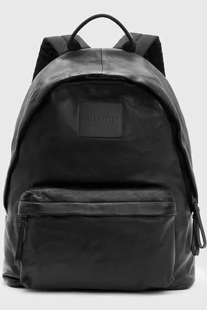 AllSaints Kožený batoh CARABINER BACKPACK pánský, barva, velký, hladký, M164XB
