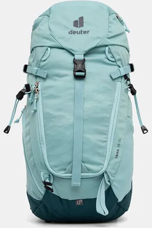Deuter Batoh Trail 16 SL zelená barva, velký, vzorovaný, 344002413770