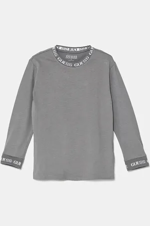 Guess Dětské bavlněné tričko s dlouhým rukávem barva, L4BI21 KA260