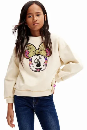Desigual Dětská bavlněná mikina MICKEY MOUSE barva, s aplikací, 24WGSK07