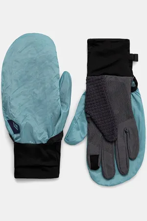 Black Diamond Rukavice Deploy Wind Hood zelená barva, BD801742