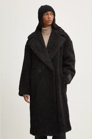 HUGO BOSS Kabát dámský, barva, zimní, oversize, 50523262