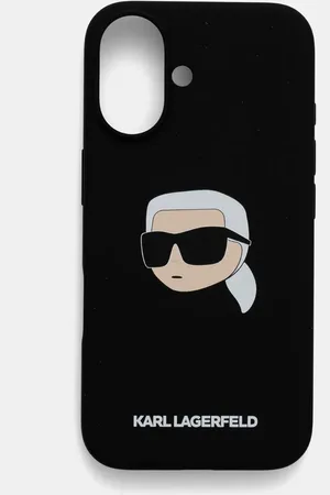 Karl Lagerfeld Obal na telefon iPhone 16 6.1 barva, KLHMP16SSKHPPLK