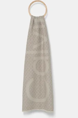 Calvin Klein Šátek z vlněné směsi barva, vzorovaný, K60K612611