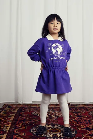 Mini Rodini Dětské bavlněné šaty barva, mini, 2475010645