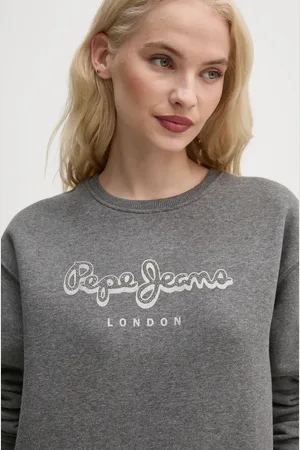 Pepe Jeans Mikina FRANCESCA dámská, barva, s potiskem, PL581458