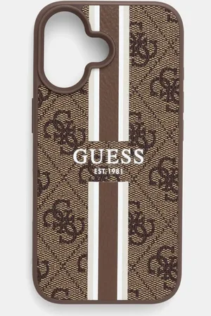 Guess Obal na telefon iPhone 16 6.1 barva, GUHMP16SP4RPSW