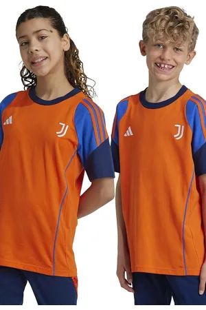 adidas Dětské bavlněné tričko JUVE TEEY barva, s aplikací, IS5806