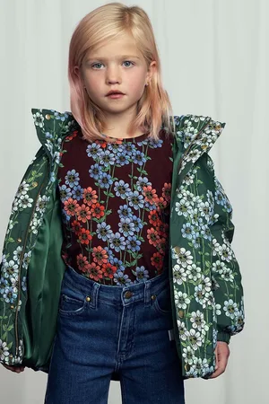 Mini Rodini Dětské tričko s dlouhým rukávem Daisys barva, 2472012500