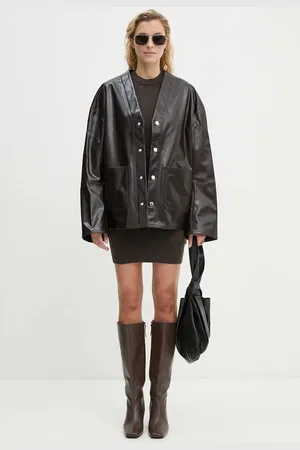 Nanushka Bunda EDEE dámská, barva, přechodná, oversize, NU24PFJK00878