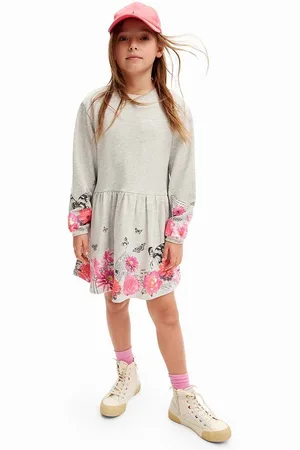 Desigual Dívčí šaty barva, mini, 24WGVK09