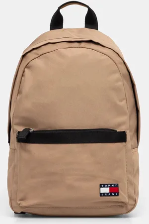 Tommy Hilfiger Batoh pánský, zelená barva, velký, hladký, AM0AM12407