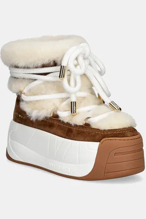 Naked Wolfe Sněhule Darling barva, Darling Tan Cow Suede