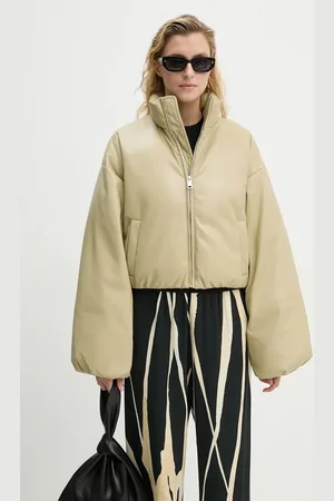 Nanushka Péřová bunda LILIMA dámská, barva, přechodná, oversize, NW24PFSG11062