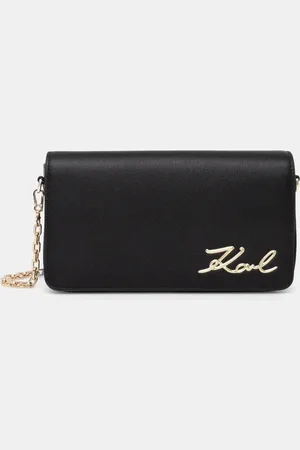Karl Lagerfeld Kožená kabelka barva, 246W3297