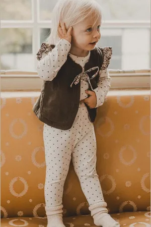 Thats Mine Dětská oboustranná bavlněná vesta Filippa vest barva, 117396