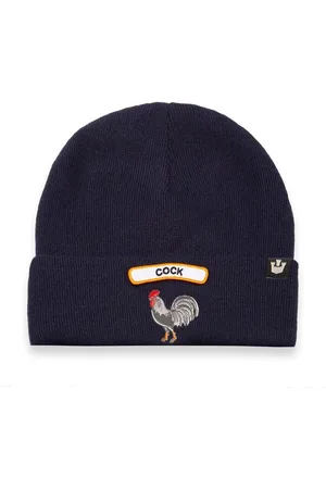 Goorin Bros. Vlněná čepice Soft Rock Cock tmavomodrá barva, 107-1795
