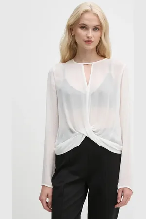 Benetton Halenka dámská, barva, hladká, 5TDEDQ09H