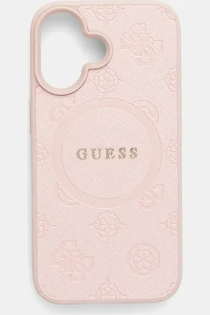 Guess Obal na telefon iPhone 16 6.1 barva, GUHMP16SPSAPSMEP