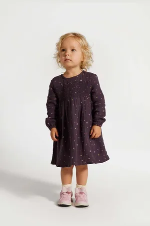 COCCODRILLO Dětské bavlněné šaty barva, mini, PASTELOVE GIRL NEWBORN