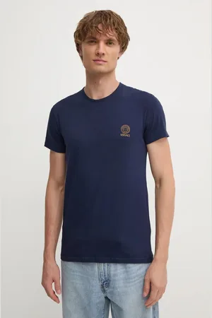 VERSACE Bavlněné tričko barva, s potiskem, AUU01005 1A10011