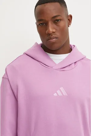 adidas Bavlněná mikina All SZN pánská, barva, s kapucí, hladká, IY4160