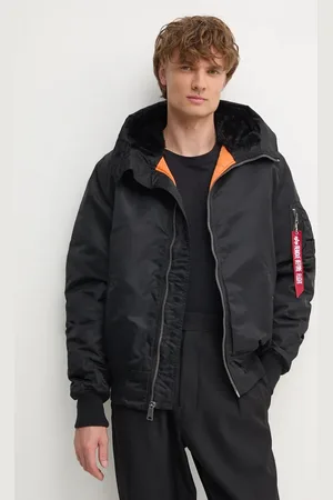 Alpha Industries Bunda MA-1 Hooded 158104 03 pánská, barva, přechodná