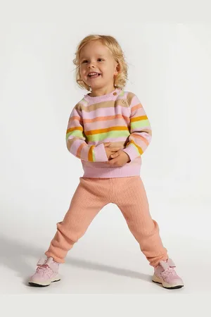 COCCODRILLO Dětské legíny barva, hladké, PASTELOVE GIRL NEWBORN