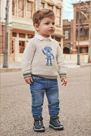 Mayoral Dětské rifle jogger soft denim 2534