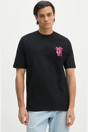 Paul Smith Bavlněné tričko barva, s aplikací, M2R.965X.NP4823
