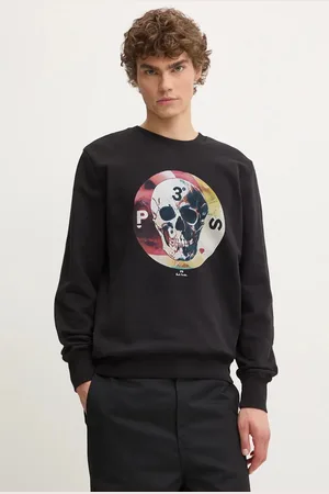Paul Smith Mikina pánská, barva, s potiskem, M2R.027R.NP4800