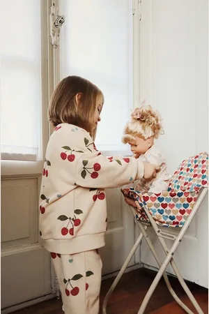 Konges Sløjd Dětská mikina LOU SWEATSHIRT OCS barva, vzorovaná, KS101568