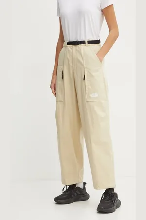 The North Face Kalhoty TNF x Yinka Ilori dámské, barva, jednoduché, high waist, NF0A89GH3X41