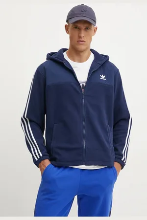 adidas Mikina pánská, barva, s kapucí, s aplikací, IZ2486