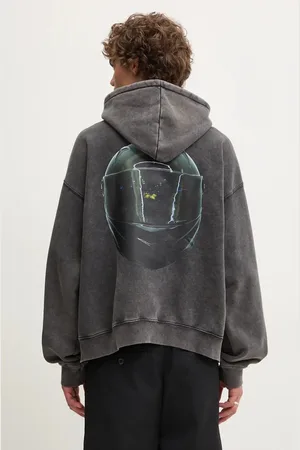 Msgm Mikina pánská, barva, s kapucí, s potiskem, 3740MM139.247584
