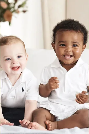 Ralph Lauren Dětská bavlněná polokošile barva, 320570127001