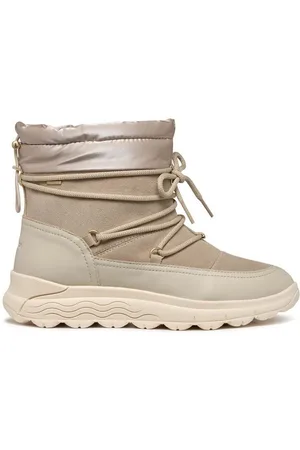 Geox Sněhule D SPHERICA 4X4 B ABX dámské, barva, na plochém podpatku, zateplené, D4626A 08522 C6738