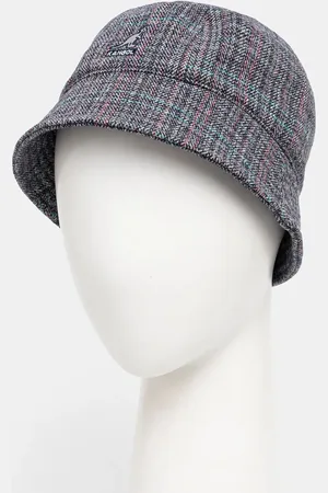 Kangol Klobouk WARPED HERRINGBONE DOME tmavomodrá barva, K5430.NG411
