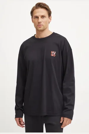 HUGO BOSS Bavlněná košile s dlouhým rukávem barva, s potiskem, 50524773