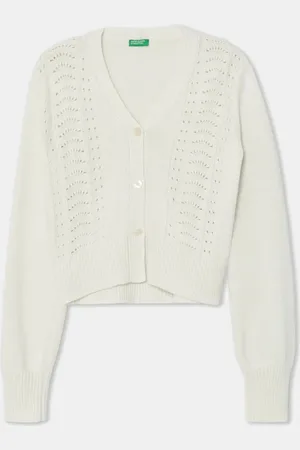 Benetton Dětský svetr barva, lehký, 1370C601Q