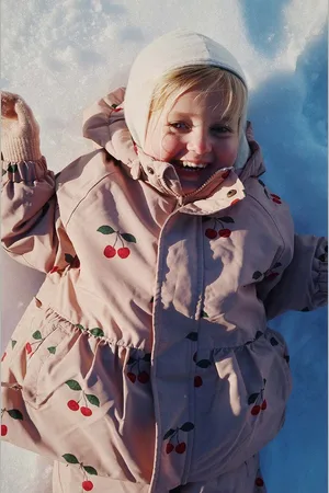 Konges Sløjd Dětská bunda MISMOU FRILL JACKET barva, KS101268