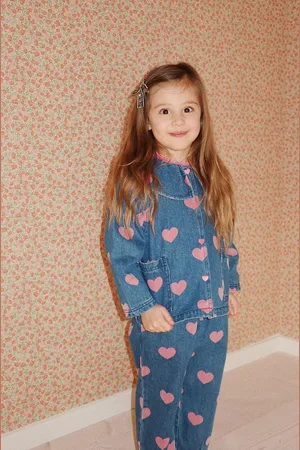Konges Sløjd Dětské rifle MAGOT FRILL PANTS GOTS KS101584