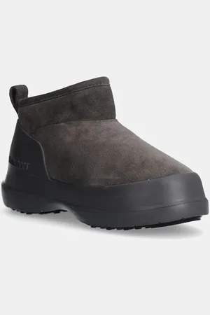 Moon Boot Semišové sněhule MB LUNA LOW BOOT SUEDE barva, 80D2480040 H005
