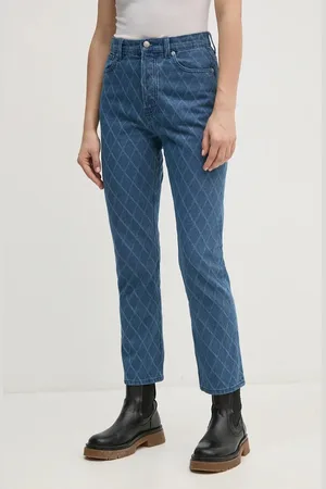 Pepe Jeans Džíny STRAIGHT JEANS UHW DIAMOND dámské, high waist, PL204722